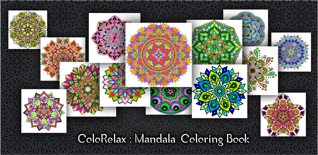 ColoRelax : Mandala Coloring Book